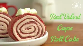 Red Velvet Crepe Roll Cake | HullaCake Chill Cake