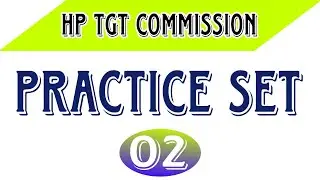 PRACTICE SET-02 #hptgt
