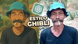 Como CRIAR imagem no estilo GHIBLI Gr&aacute;tis | TREND DAS REDES SOCIAIS