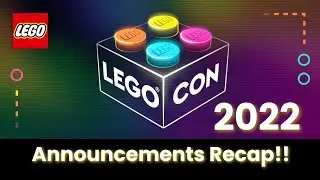 LEGO CON 2022 RECAP!! All the Announcements & LEGO Set Reveals! LEGO Castle, Sanctum Sanctorum