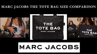 MARC JACOBS THE TOTE BAG SIZE COMPARISON | MINI VS. SMALL VS. LARGE