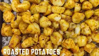 HOW TO MAKE CRISPY ROASTED IRISH POTATOES | Lunch + Dinner Ideas.