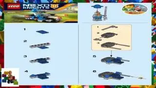 LEGO instructions - Nexo Knights - 30371 - Knight's Cycle