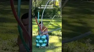 Balloon Arch (balloon decoration) #balloon #diy #tutorial #howto #shorts