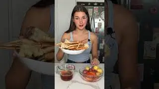 Crab VS imitation crab 🦀 / Eva Miller TikTok #evamiller #tiktok #shorts #trending #ytshorts #short