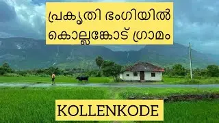 പ്രകൃതി ഭംഗിയിൽ കൊല്ലങ്കോട് ഗ്രാമം |Kollengode | Maha Ravanan |Cinematic Video | 4K