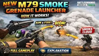 How the New M79 Smoke Grenade Launcher Works in BGMI