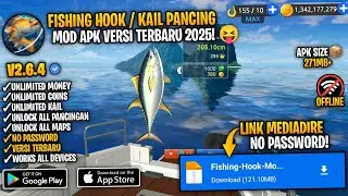 Fishing Hook Mod Apk v2.6.4 Terbaru 2025 - Unlimited Money Level Max Unlock Aquarium