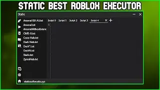 Static Exploit FREE | Roblox Script Executor | Not Patched | No Bans | No Virus | No Key System