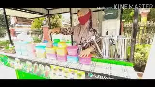 Tutorial Cara Membuat Thai Tea Rasa Red Velvet spesial ala Thai Tea Zola SR