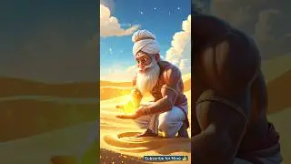 👴 Old Farmer Found a Shiny Seed in the Desert 🌵✨ #farmer #desert #ai #monkey #youtubeshorts