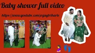 Baby shower full video 🤰👣❤️ 
