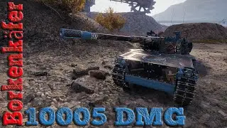 Borkenkäfer Ace tanker WoT /  бой на мастера WoT replays