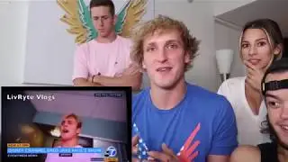 Logan Paul Reacts to Jake Paul Getting Fired From Disney!