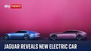 Jaguar boss defends rebrand after backlash - as new electric car revealed