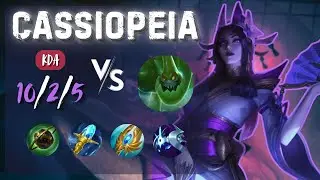 Cassiopeia vs Zac Matchup Challenger Lan Top