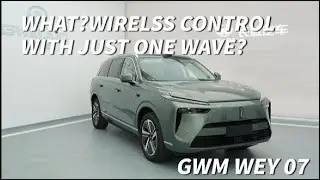 GWM WEY 07 | Not Just a Luxurious SUV, But AI Revolution on Wheels
