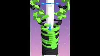 Stack Ball 3D Level 435 Gameplay (iOS,Andriod) #stackball #stackball3d #shorts