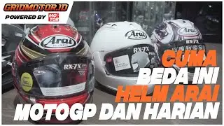 Ternyata Ini Cuma Ini Bedanya Antara Helm Arai Motogp Dengan Helm Harian
