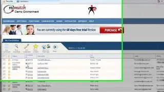 Redmatch e-Recruiting - How to Enter Candidates into the Database