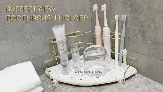 New Year's New Product Preview -- Baffect's Stylish Absorbent Toothbrush Holder
