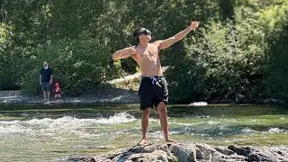 Camping trip 2024! We take over the Cle Elum River!