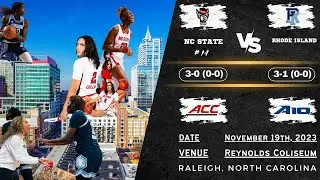 No. 14 NC State vs Rhode Island | NCAA Women's Basketball | 11.19.23