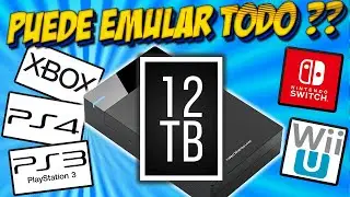 🟢SUPER Console X HyperSpin HDD 12Tb de 2025 emula RETRO hasta PS4, PS5 y SWITCH !!