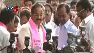 Tummala Joined In TRS In The Presence Of KCR : TV5 News