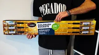Goldrush Rockets von Comet | 8,88&euro; Kaufland Feuerwerk Raketen