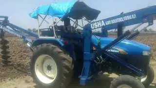 Post Hole Digger (New Holland 5500) from Usha Agro Industries, Vidisha (M.P.)| Contact 9009820183
