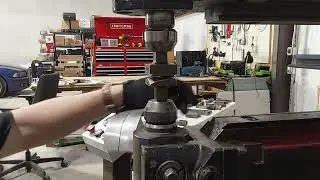 Testing Proline shrinking die on Pullmax P8