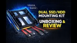 Review - Dual SSD/HDD Metal Mounting Bracket kit 2.5 to 3.5, Convert Any 2.5 inch Solid S