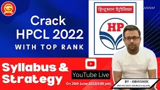 Crack HPCL 2022 With top rank | Syllabus & Strategy