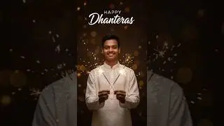 Sirf 1 Minute Ka Kaam!Dhanteras Special AI Video Editing | Apni Photo Ko Animated Dhanteras Video