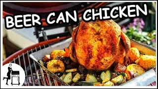 🍻Beer Can Chicken🐔 | Leckere Knoblauch-Variante | Die Frau am Grill🔥