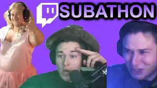SUBATHON! MEIN ERSTES MAL AUF TWITCH🥳100er SUBBOMBE & ESKALATION😱 Terste Streamhighlights#29