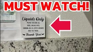 FixeLLD Kitchen Rules Wooden Box Sign 'Liquids Only' (My Honest Review)