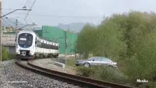 TRENES EUSKOTREN EN TRANSITO (UHD 4K).