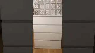 BUILDING IKEA MALM DRESSER | #ikea #homefurniture #homeshorts #short #furniture