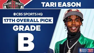 Tari Eason Selected No. 17 Overall by the Houston Rockets | 2022 NBA Draft | CBS Sports HQ