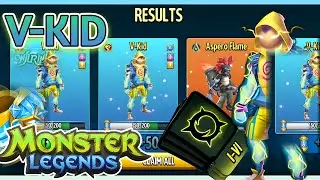 V-Kid Conjuring | 1300 Tickets | Opening 1 Event Board Ancestral Relic (Monster Legends)