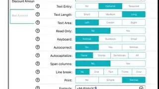 Form Maker App - Percentages using Formulas