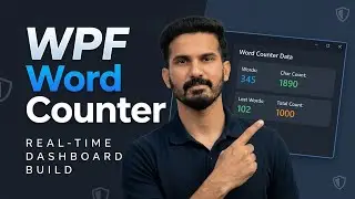 Sleek & Modern WPF: Build a Real-Time Word Counter Dashboard (C# Tutorial)