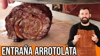 Entraña arrotolata ripiena