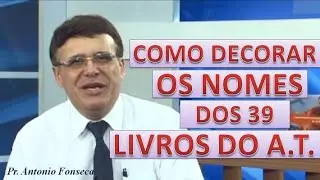 Quer decorar os nomes dos 39 livros do Antigo Testamento?
