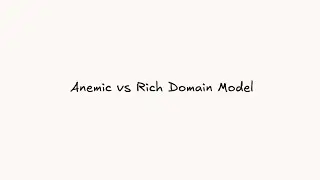 Rich Domain Model - как повысить надёжность системы