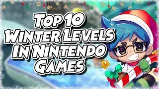 Top 10 Winter Levels in Nintendo Games (feat. @RogersBase)  | COLLABMAS Ep. 3