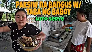 Nag luto Naman tayo ng paksiw na bangus w/taba ng baboy