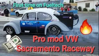 Vw ProMod Drag racing w/Fueltech